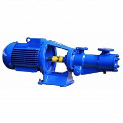 Насос А1 3В 4/25-6,8/25Б-ТВ1-Р1-7,5 бр.втулки У3 с электродвигателем АИР 112М2 7,5/3000